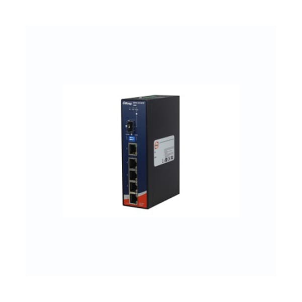 Oring Networking Slim Type 4 x 10/100/1000TX PoE+, 10/100/1000TX & 1000Base-X SFP, 24V IGPS-1411GTP-24V - main